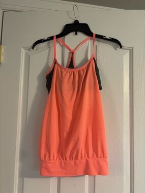 SO Coral Pink Racerback Athletic Tank